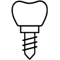 dental implant icon